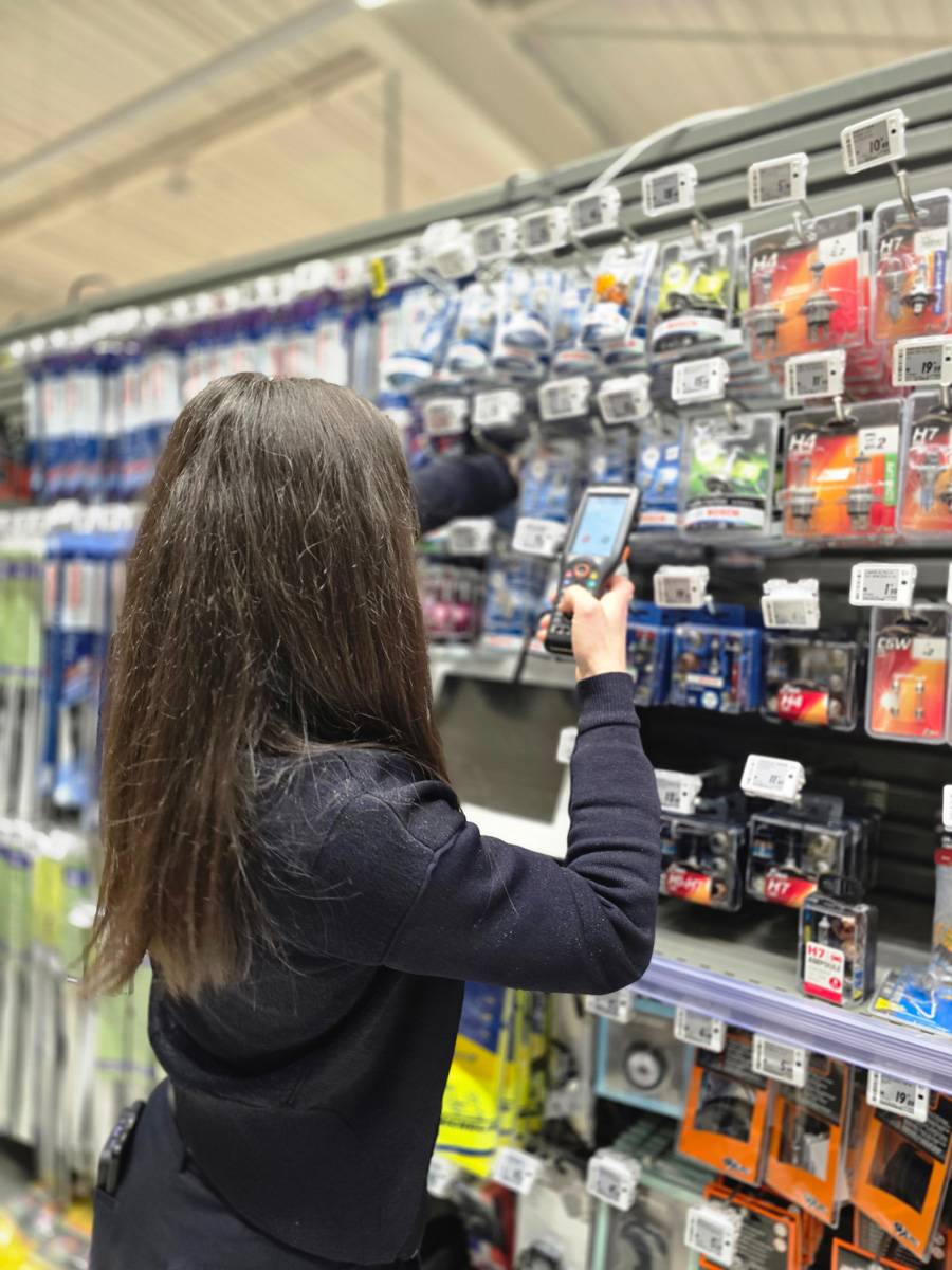 Inventaire fairson en hypermarché