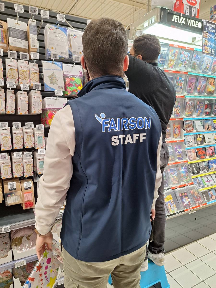 inventaire en grande surface