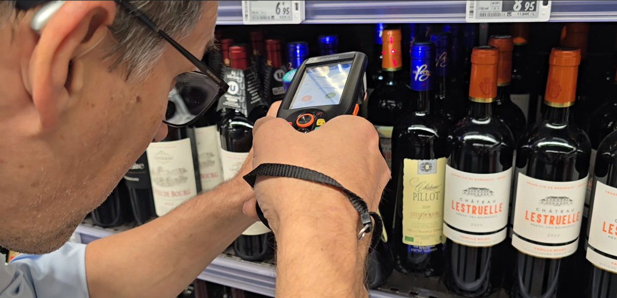 Inventaire de bouteilles de vin