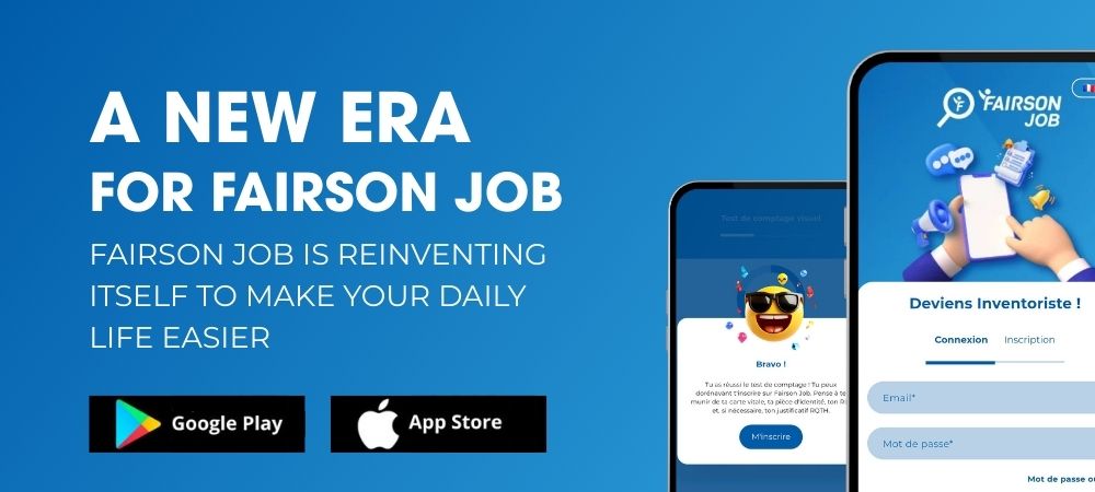redesign of the Fairson Job application